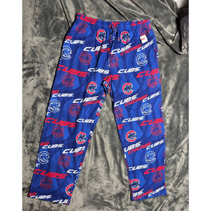 NWOT Genuine MLB Chicago Cubs Men's Loung/Pajama Flannel Pants Size M